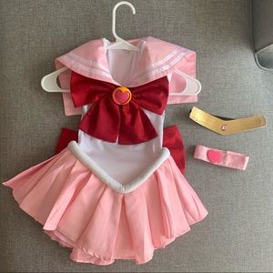 Sailor Moon Chibiusa Halloween Cosplay Costume